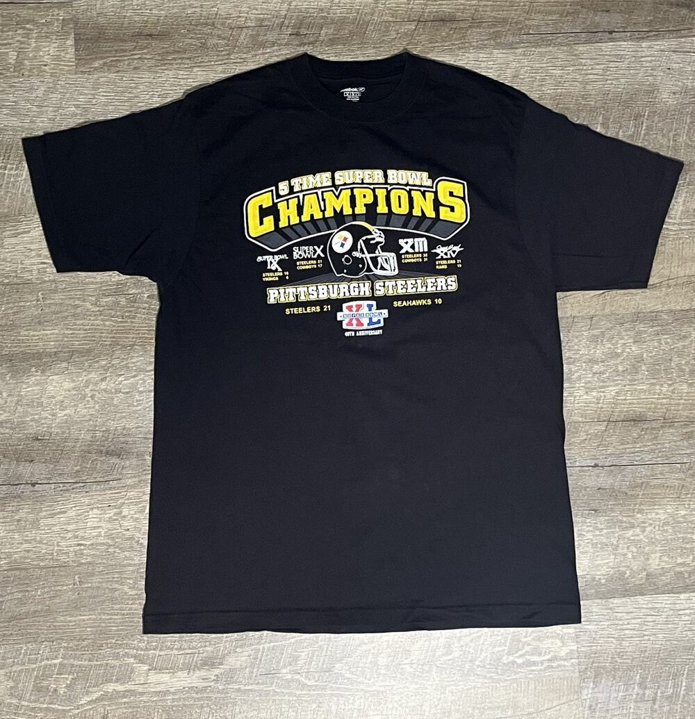 Pittsburgh Steelers Reebok Shirt Men’s M NFL Super Bowl Sport Y2K 2000's